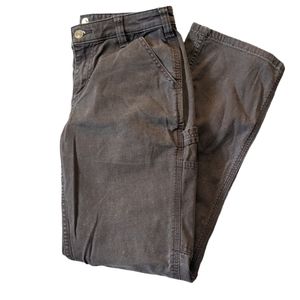 Carhartt Women's Work Pants Size 4 Brown Original Fit